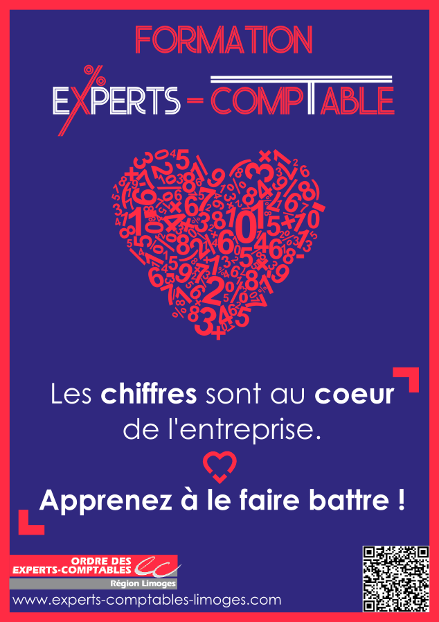 Publicité formation Experts-Comptables format portrait