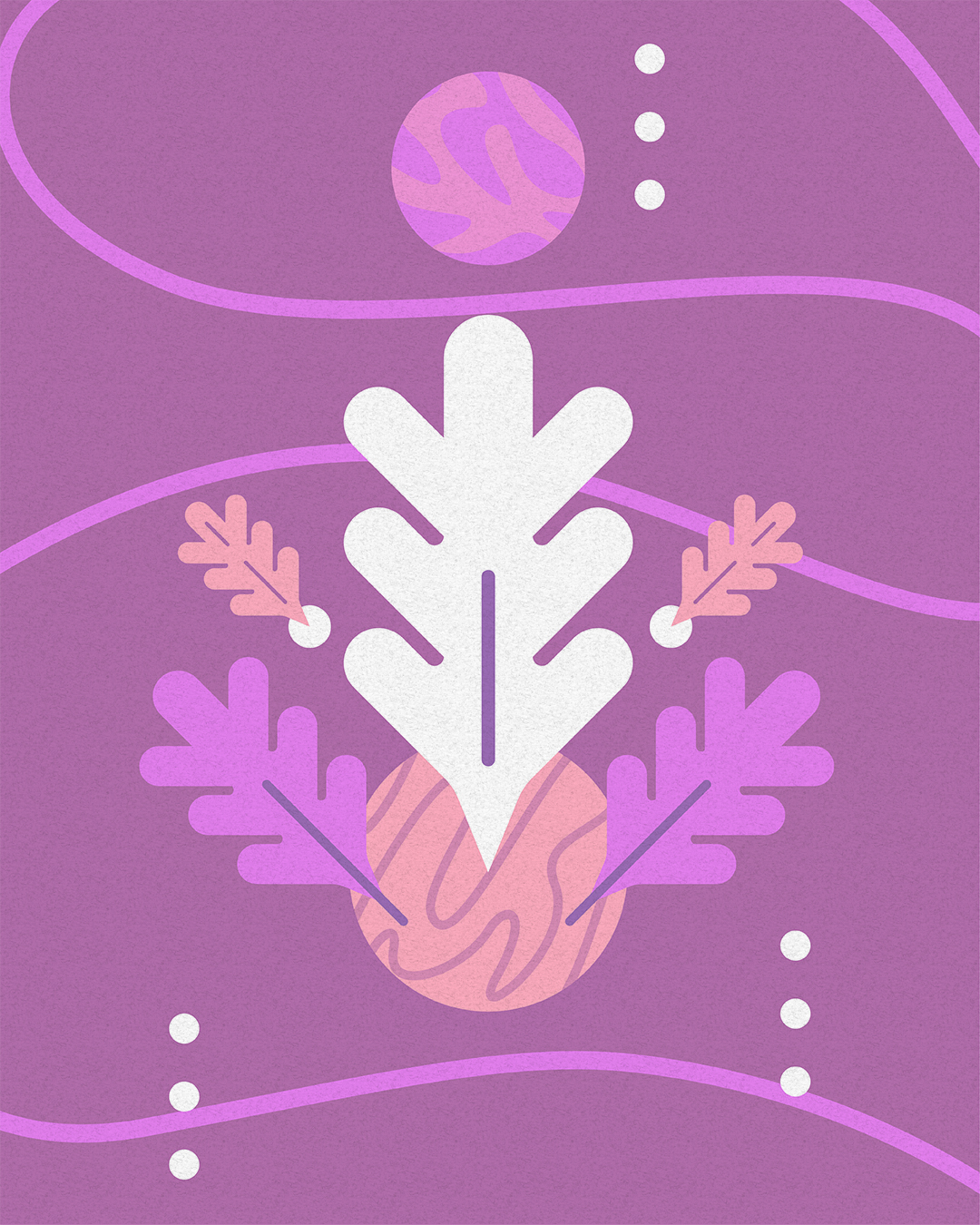 Carte de visite Lune&Succulente Brand design