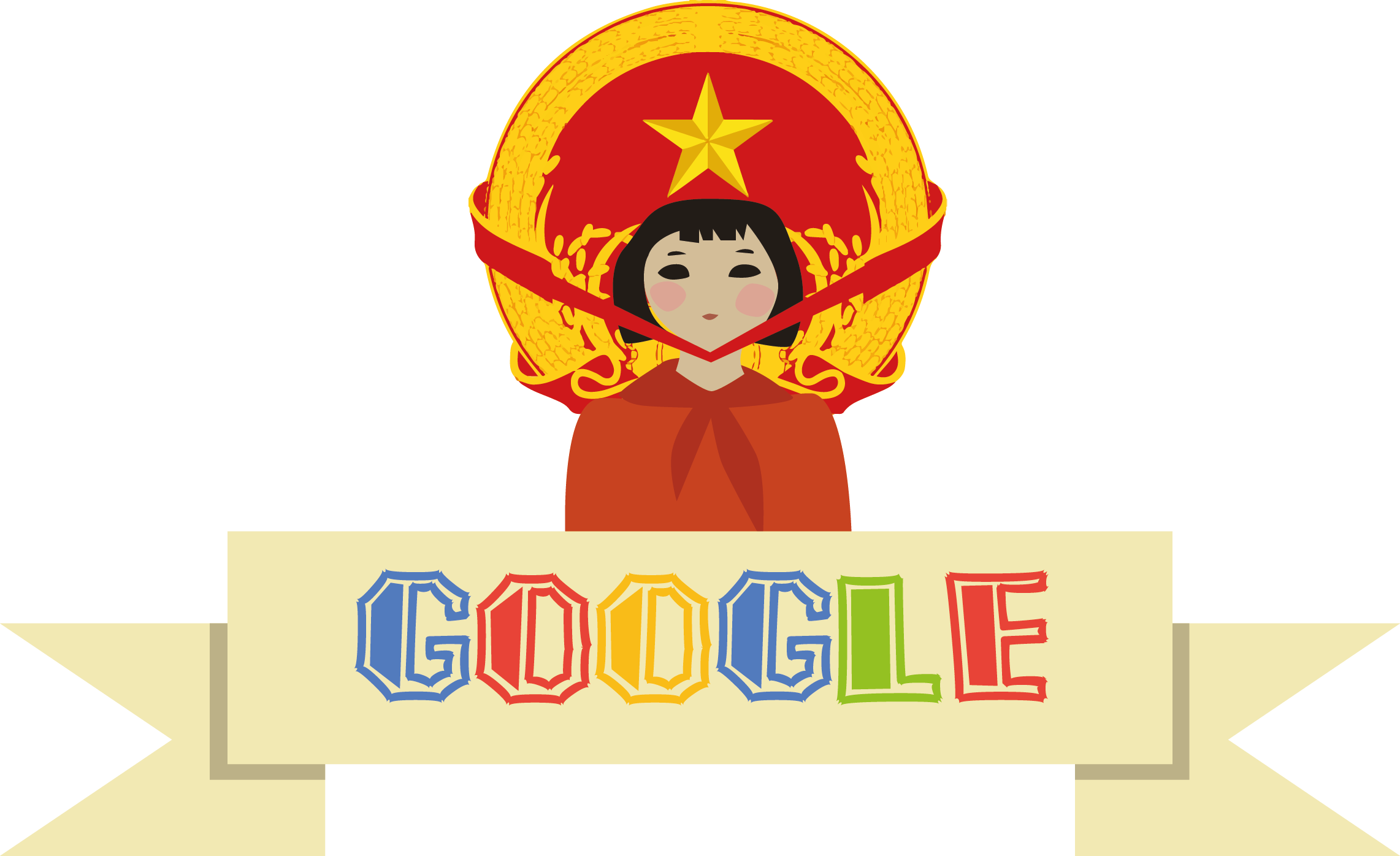 Google Doodle Indépendance Vietnam n°1