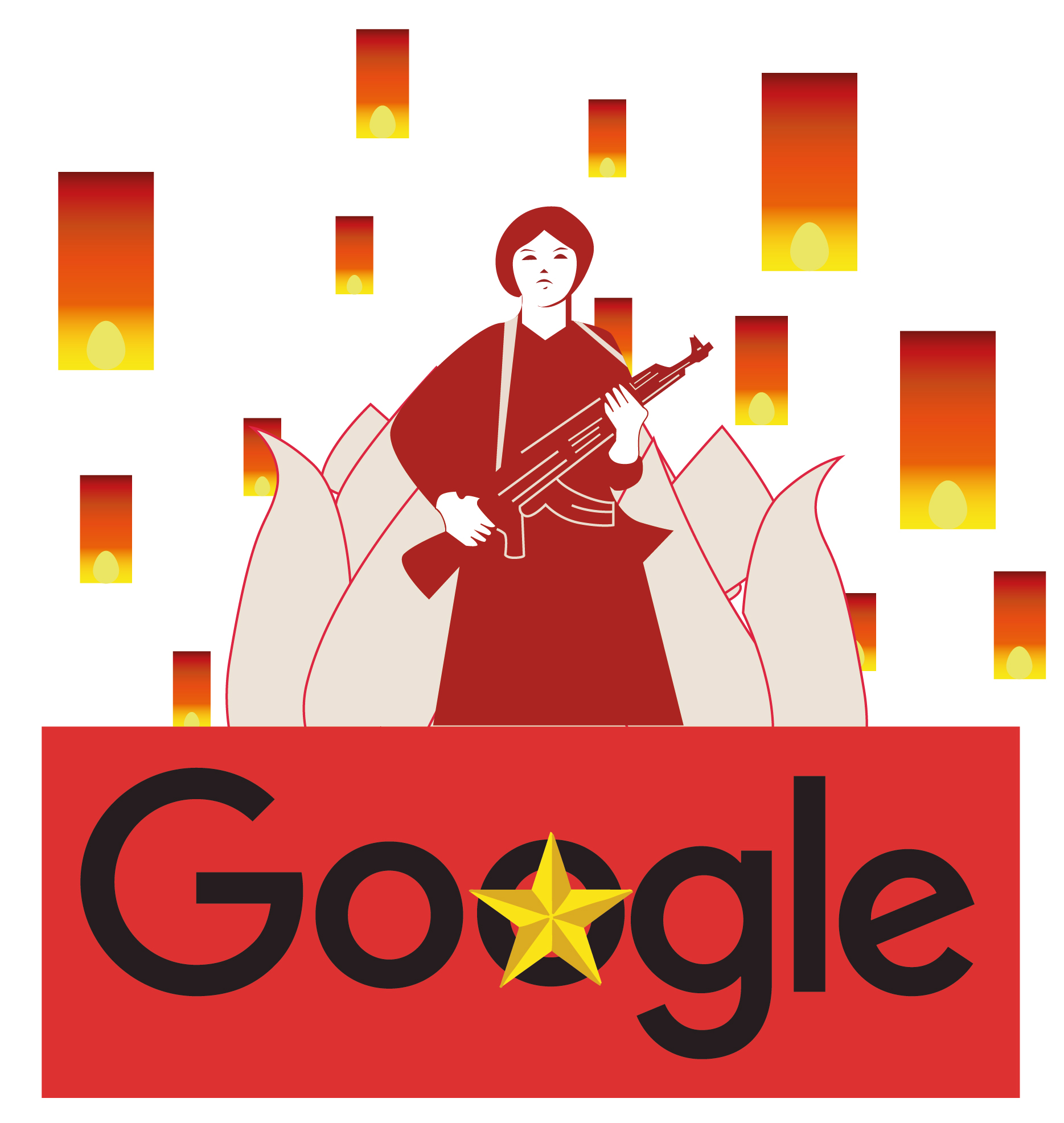 Google Doodle Indépendance Vietnam n°2