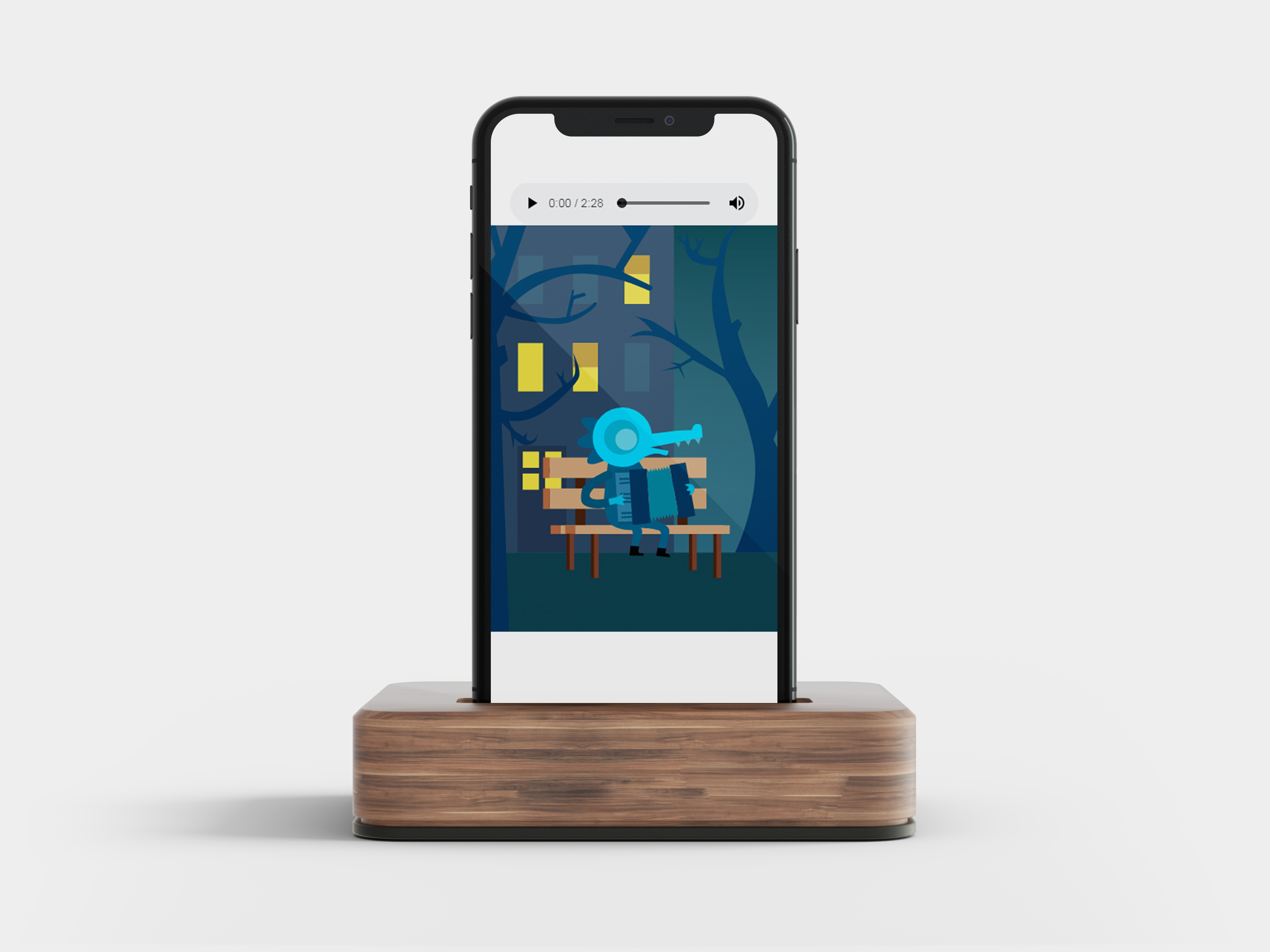 Application Blabla mockup
