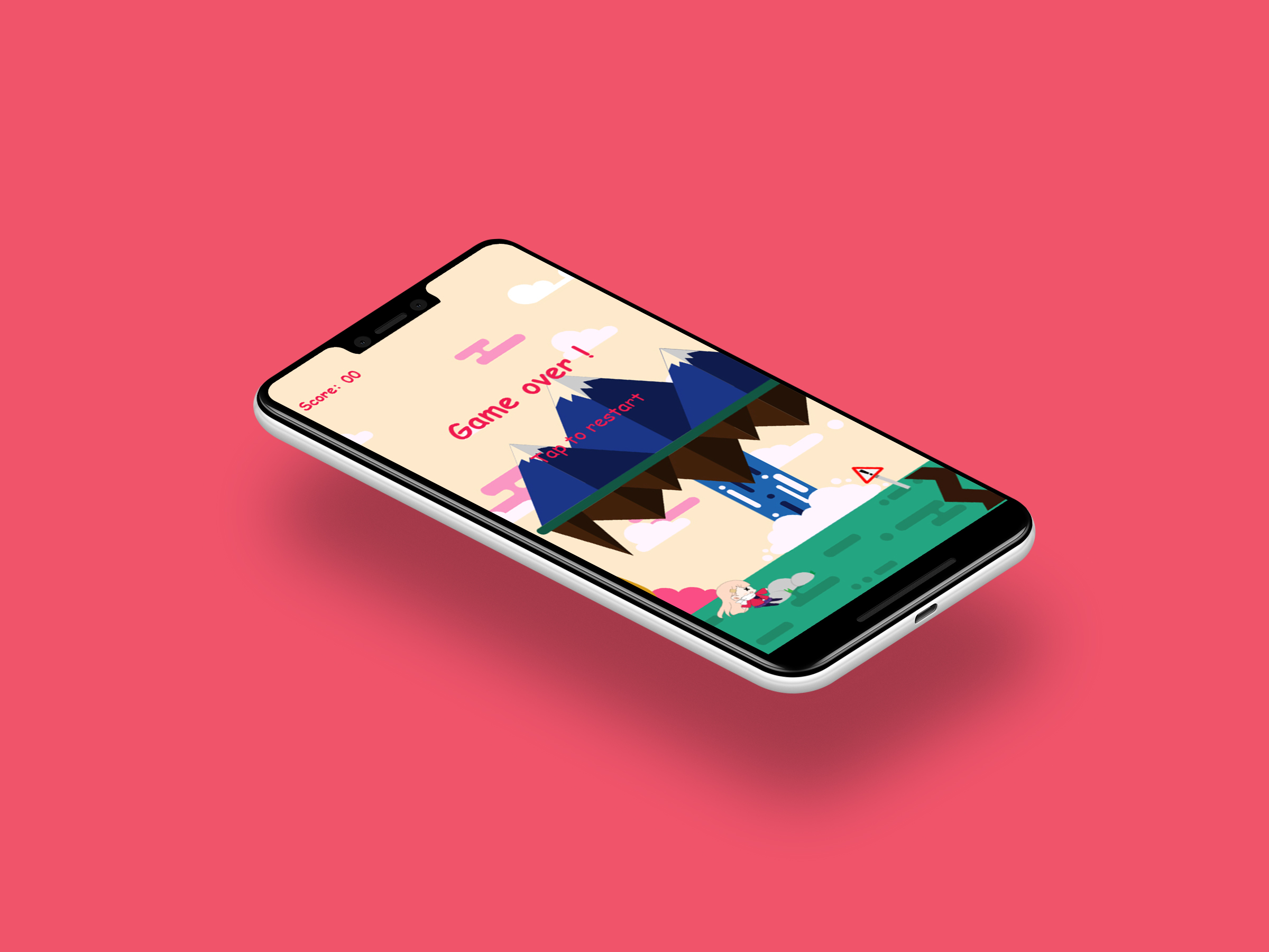 Landscape Game Over