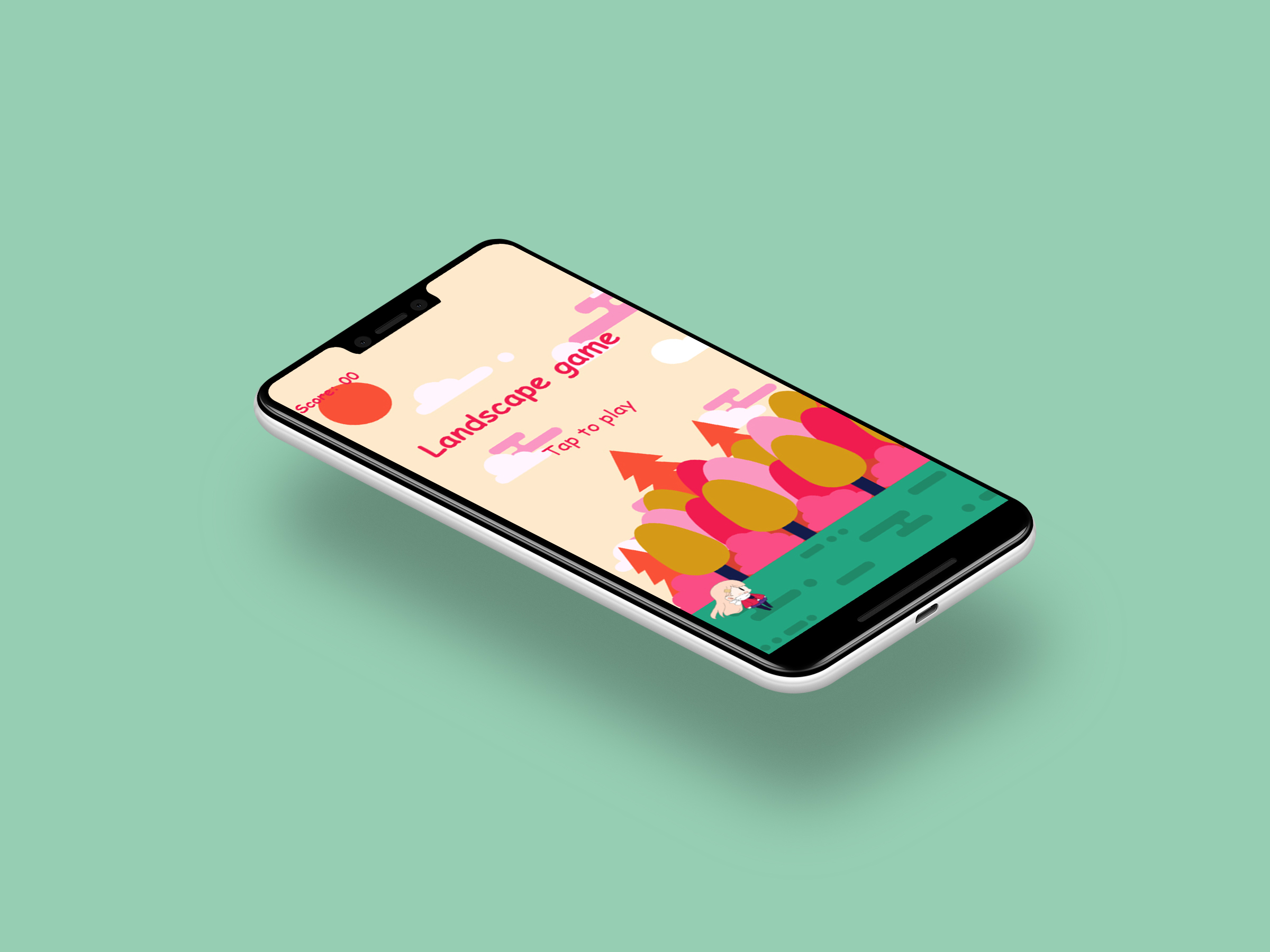 Landscape Game menu