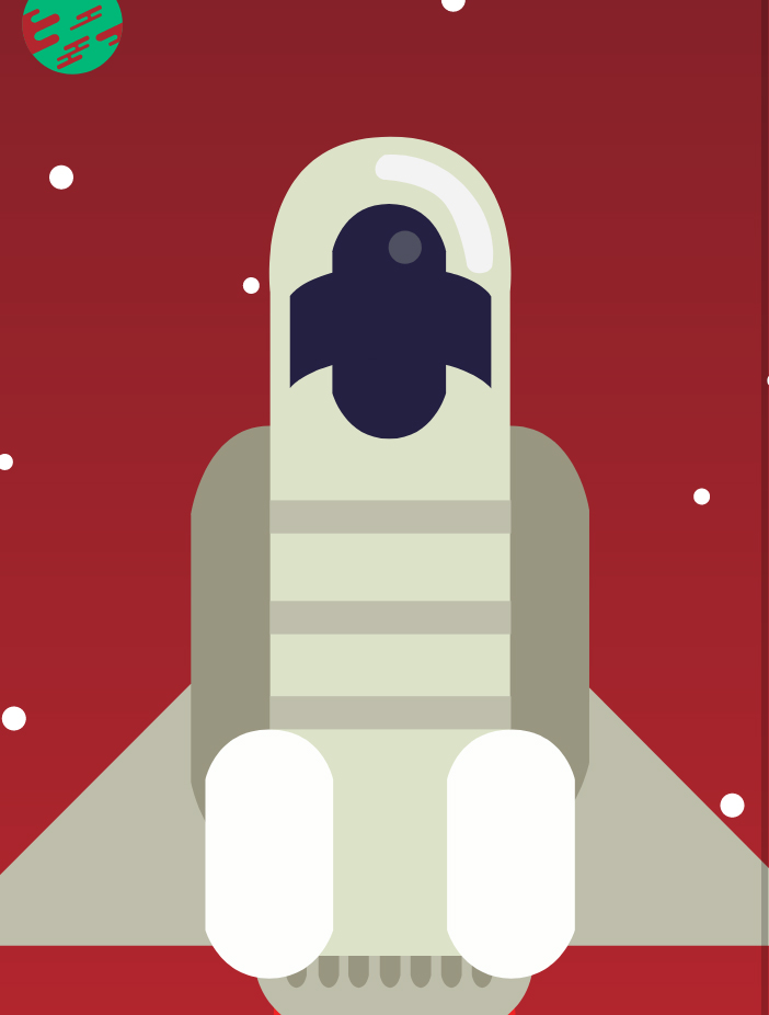 Space landing page second view
