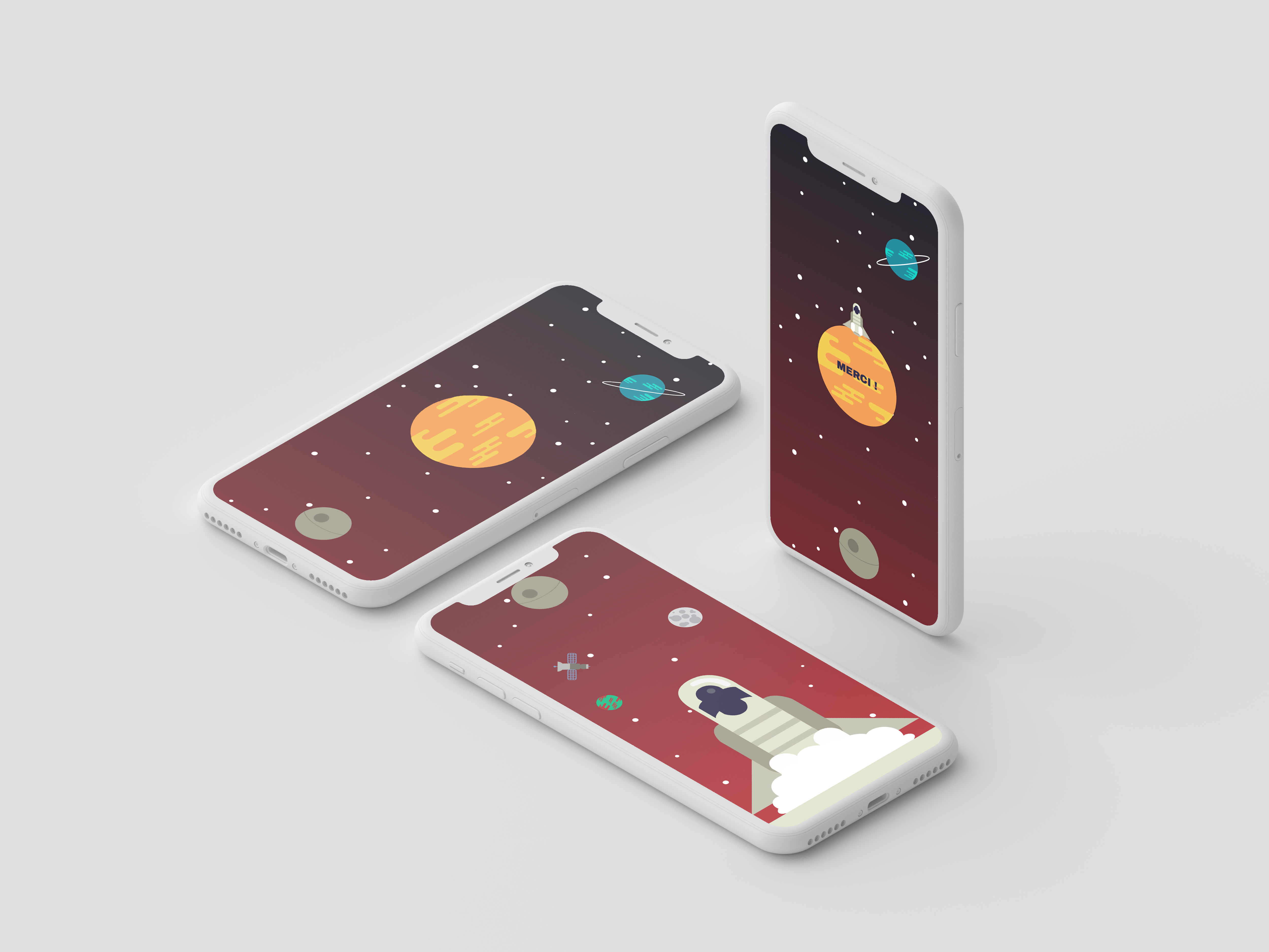 Space landing page
